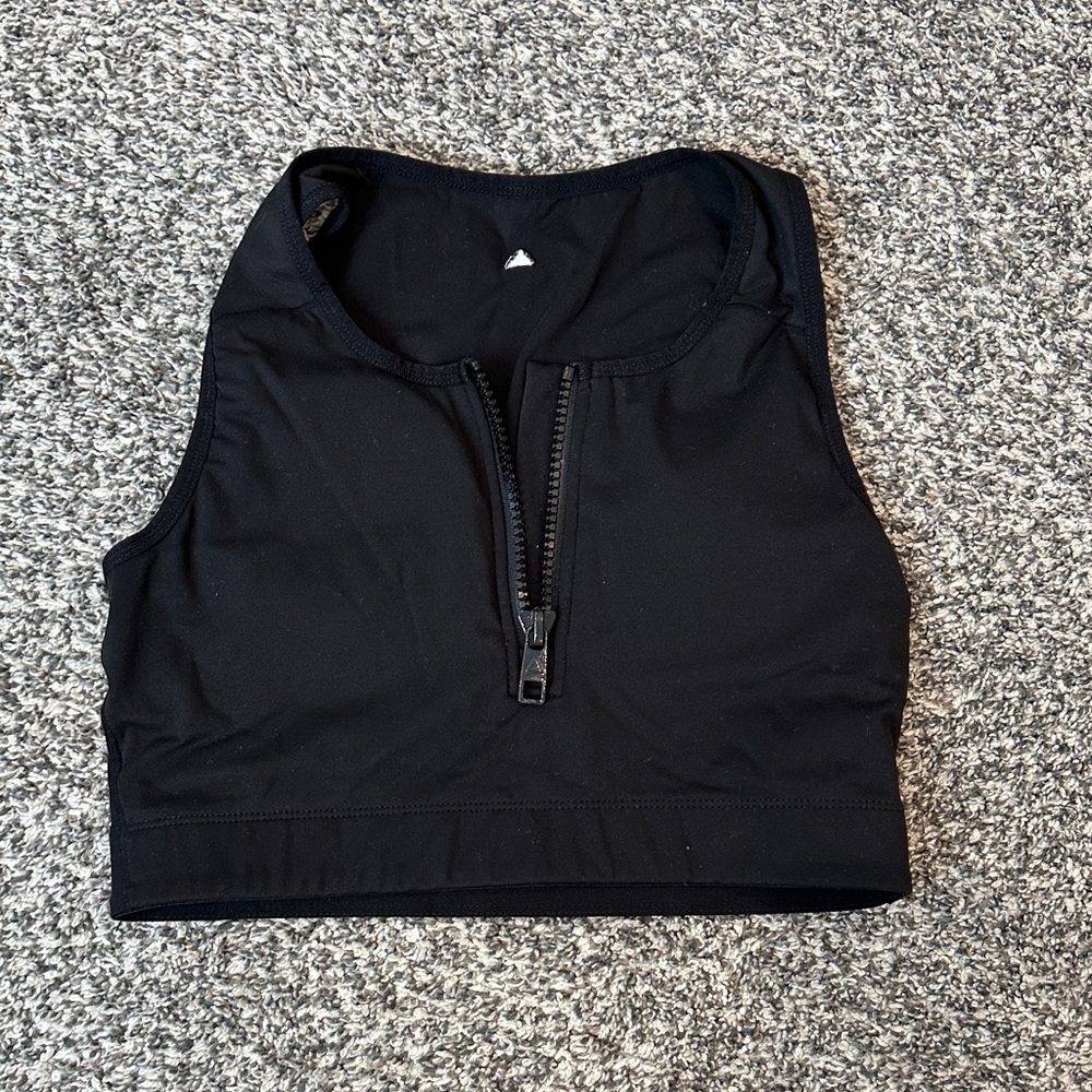 Black Sports Bra